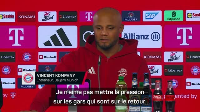 Bayern Munich - Kompany confiant sur un retour d'Upamecano cette saison