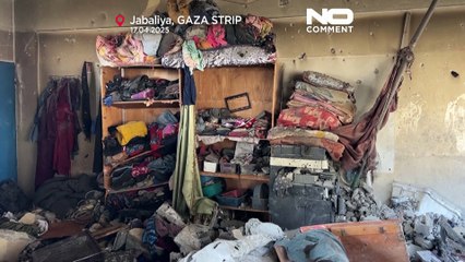 مدرسة تأوي نازحين في جباليا تتحول إلى ركام بعد غارة إسرائيلية