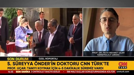 Sırrı Süreyya Önder'in doktoru CNN TÜRK'te anlattı: ''Biz mucizeyi masaya gelene kadar yaşadık''