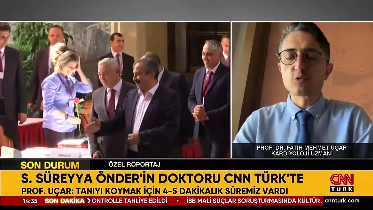 Sırrı Süreyya Önder'in doktoru CNN TÜRK'te anlattı: ''Biz mucizeyi masaya gelene kadar yaşadık''