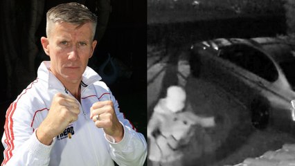 Karate world champion tackles 'wannabe thieves' outside his home