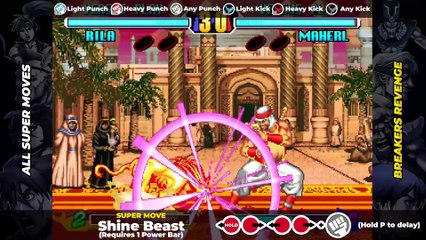 ALL SUPER MOVES TUTORIAL - Breakers Revenge