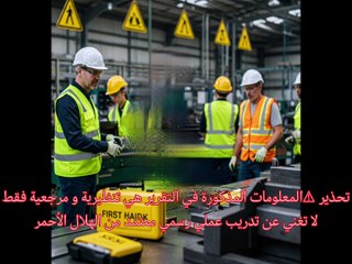 الإسعافات الأولية في العمل