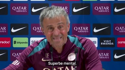 PSG - Pour Luis Enrique, l’OL a fait un match “exceptionnel” et a montré un super mental