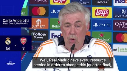 Real Madrid to defeat Arsenal 'efficiently, not spectacularly' - Ancelotti