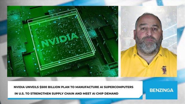 Nvidia Unveils $500 Billion Plan To Manufacture AI Supercomputers In U.S. To Strengthen Supply Chain And Meet AI Chip Demand