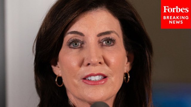 NY Gov. Kathy Hochul Delivers Remarks On Refusal To Sign Budget Until Discovery Laws Are Reformed