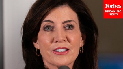 NY Gov. Kathy Hochul Delivers Remarks On Refusal To Sign Budget Until Discovery Laws Are Reformed