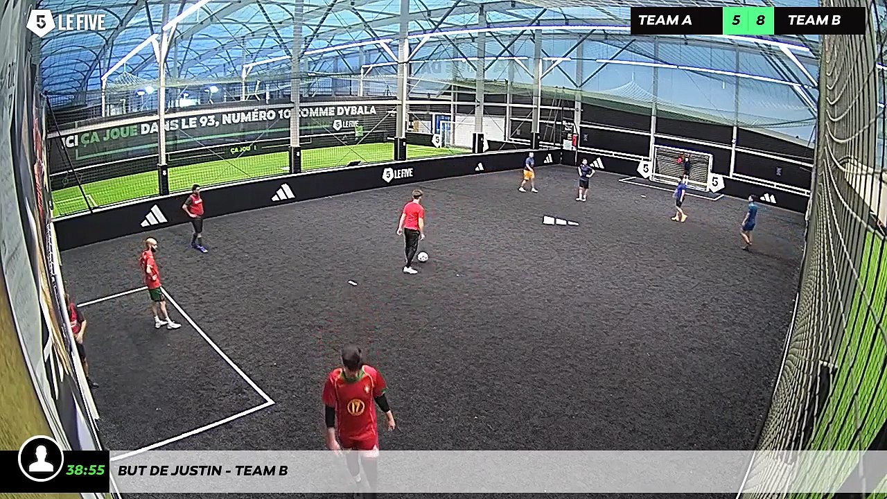 But de Justin - Team B