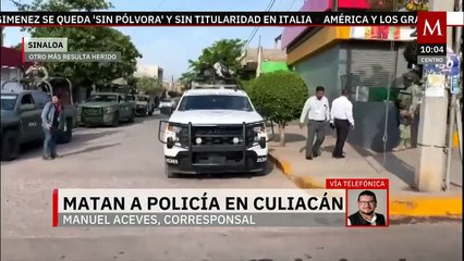 Ataque armado deja un policía muerto y otro herido en Los Huizaches, Culiacán