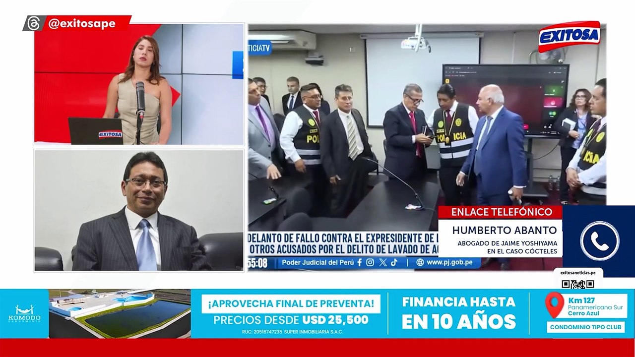 "Un error histórico": Humberto Abanto cuestiona condena contra Humala y Heredia por "deficiencias"