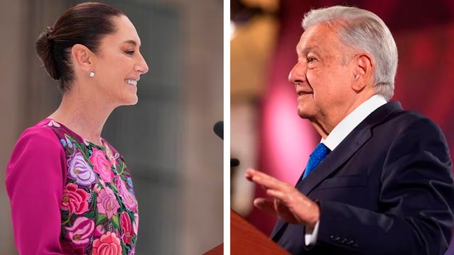 ¿Claudia Sheinbaum y AMLO de pleito? La presidenta de México lo aclara en La Mañanera