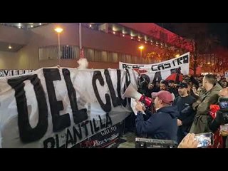 Manifiesto de la protesta masiva de la afición en la previa del Sevilla-Cádiz