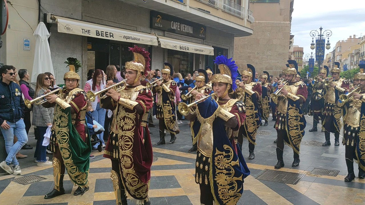 Recogida Bandera Paso Azul 💙 en Lorca 2025.