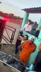 Corpo da bebê Ana Beatriz é recolhido de casa e levado ao Instituto Médico Legal