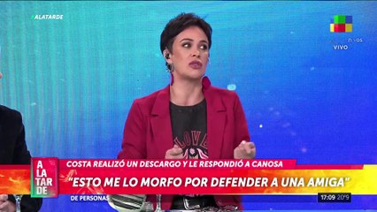 🚨 Costa LE CONTESTÓ a Viviana Canosa: "Lo que escuché sobre mi es un delirio"