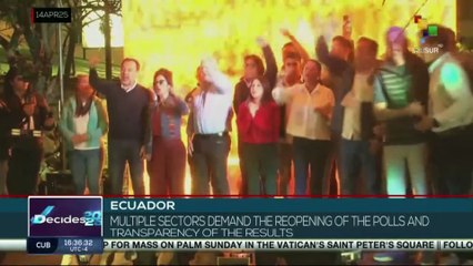 FTS 16:30 15-04 Ecuador: Jurists demand reestablishment of constitutional order