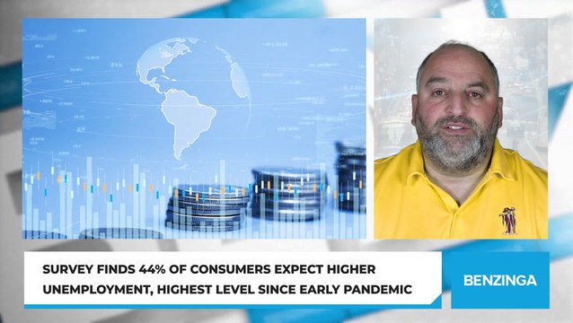 Survey Finds 44% of Consumers Expect Higher Unemployment, Highest Level Since Early Pandemic