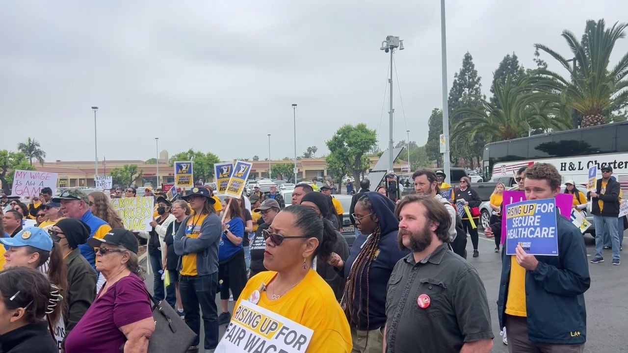 La Verne Grocery Workers' March