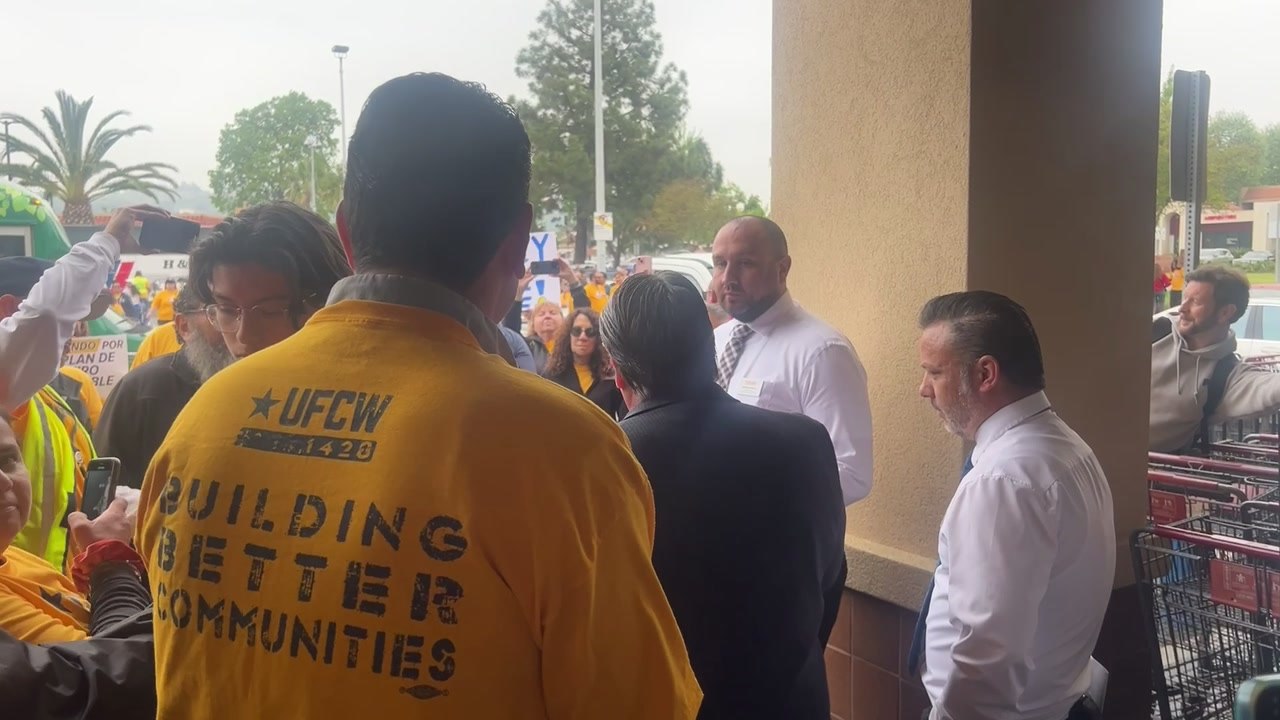 La Verne Grocery Workers' March