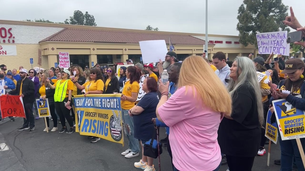 La Verne Grocery Workers' March