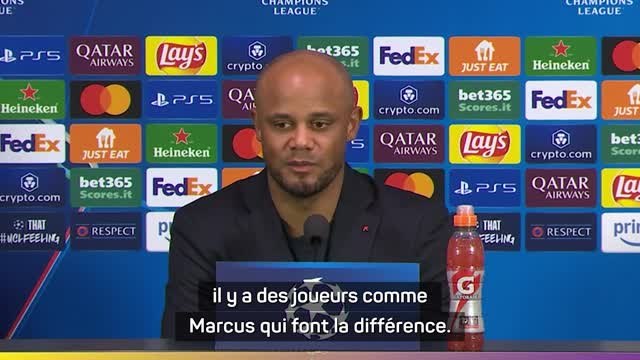 Bayern Munich - Kompany : “L'Inter fait un parcours exceptionnel grâce à des joueurs comme Thuram”