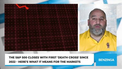 The S&P 500 Closes With First 'Death Cross' Since 2022 - Here's What It Means For The Markets