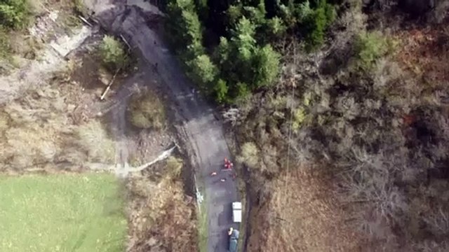 Modena - MALTEMPO. FRANA NEL MODENESE CONTRO CASE E STRADE, SINDACO: AIUTATECI -1- (15.04.25)