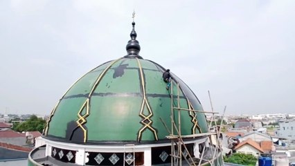 cara terbaik mengatasi Kubah Masjid bocor | Jasa Waterproofing Kubah Masjid