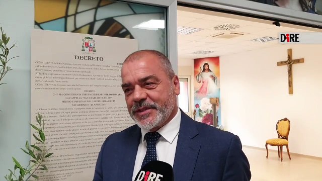 Roma - SANITÀ. ASL ROMA 6, APERTA LA CHIESA GIUBILARE ALL'OSPEDALE DEI CASTELLI -1- (15.04.25)