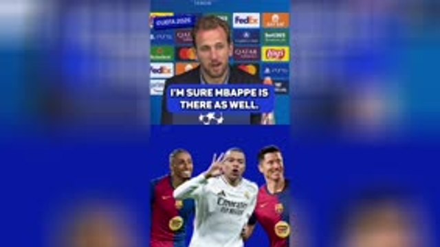 Kane reveals who he thinks will compete for UCL golden boot