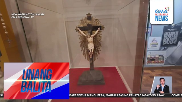 Iba't ibang antigong krus mula sa Panay Island, tampok sa Museo Kardinal | Unang Balita
