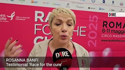 Roma - SALUTE. 'RACE FOR THE CURE', ROSANNA BANFI TESTIMONIAL: GIORNATA GRANDE... .  (15.04.25)