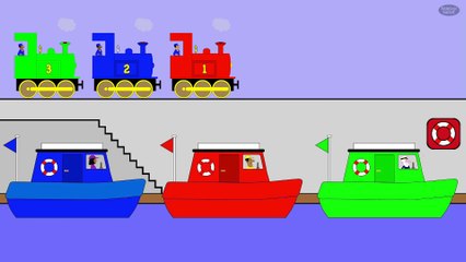 Faster Train Sequence | TRAIN VIDEOS | Kids Song | Rainbow Rabbit Songs