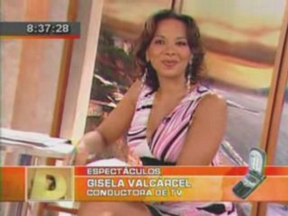 Gisela y el casting de Lima (Buenos Días Perú 24-04-08)