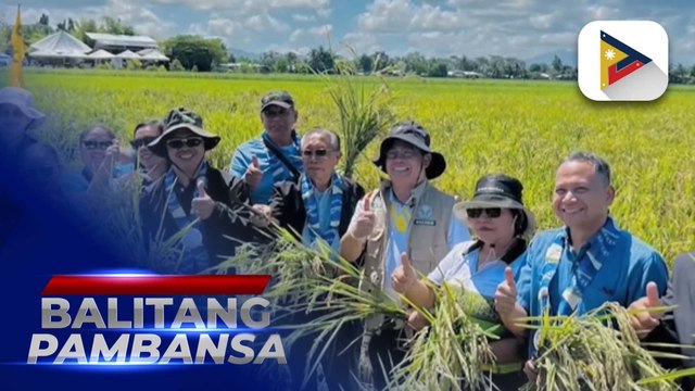 Kauna-unahang Harvest Festival para sa Hybrid Rice Seed Production, idinaos sa Davao Oriental