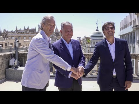 #Real Betis | Presentación del nuevo Estadio Benito Villamarín en el Ayuntamiento de Sevilla