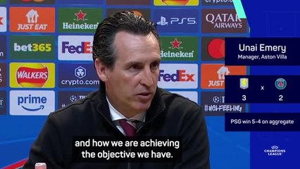 Emery plotting Champions League return after PSG defeat