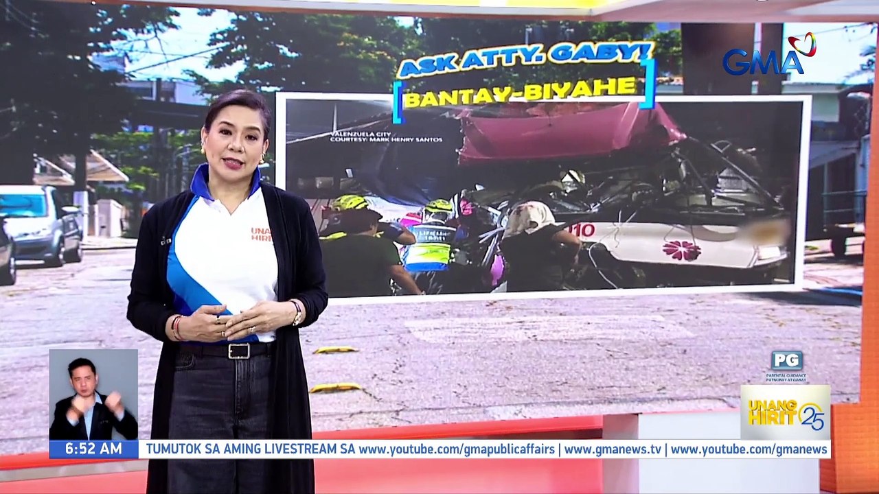 #AskAttyGaby— Bantay-Biyahe | Unang Hirit