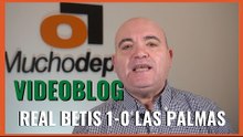 El videoblog de Javier León: Vieites obra otro milagro.  Real Betis 1-0 Las Palmas