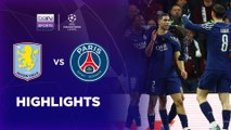 Aston Villa 3-2 PSG | Champions League 24/25 Match Highlights