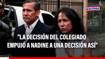 Gobierno de Boluarte otorga salvoconducto a Nadine Heredia: Esposa de Humala saldrá del país hacia Brasil