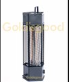 1600w electric heater office warming device conference room floor-standing stove