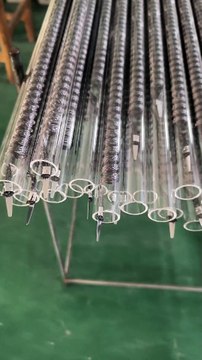 650mm 220v 2500w Carbon Infrared Heating Lamps Quartz Heat Tube 1500w IR Carbon Fiber Heating Lamp