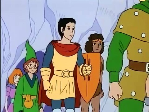 Dungeons & Dragons 20 The Dragon's Graveyard, Action Adventure Fantasy, animation, ダンジョンズ&ドラゴンズ アニメーション