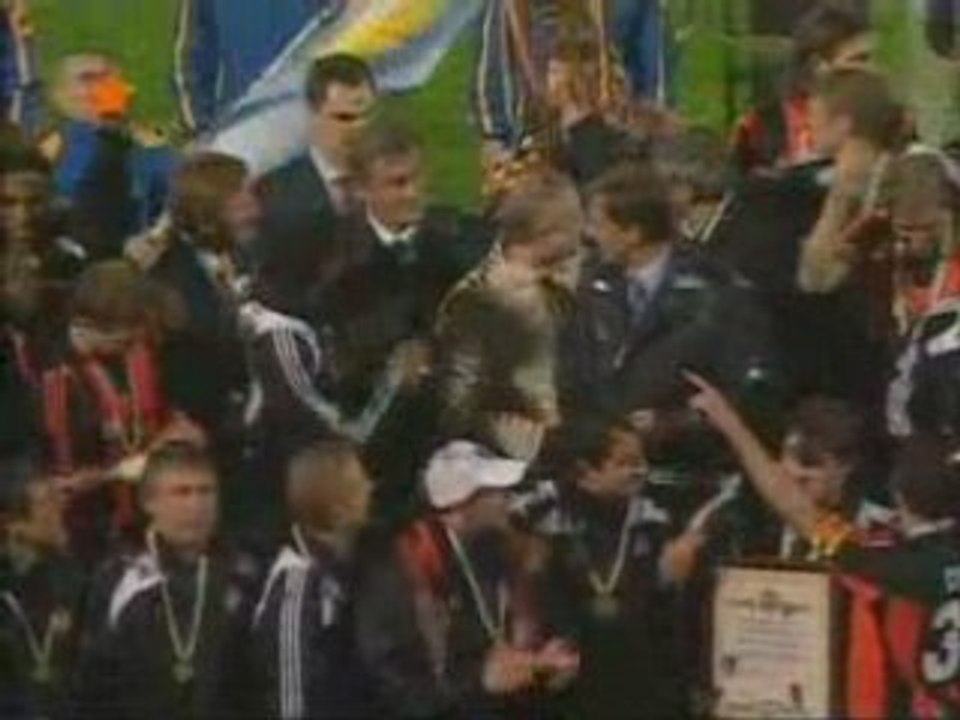 Шахтер - Динамо. Награждение