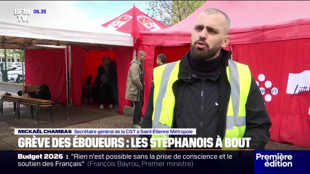 Saint-Étienne: les éboueurs en grève depuis deux semaines