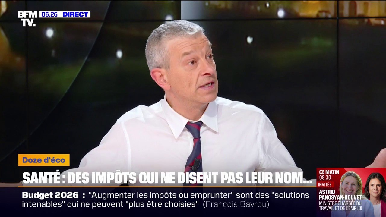 ÉDITO - Remboursement des soins en fonction des revenus: "Si vous baissez des droits et laissez au même nveau la cotisation qui finance ces droits, c'est une nouvelle hausse d'impôts"