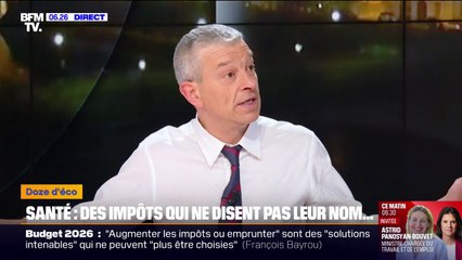 ÉDITO - Remboursement des soins en fonction des revenus: "Si vous baissez des droits et laissez au même nveau la cotisation qui finance ces droits, c'est une nouvelle hausse d'impôts"