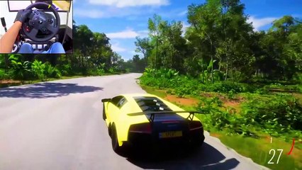 Lamborghini Murciélago SV - Forza Horizon 5 _ Thrustmaster TX